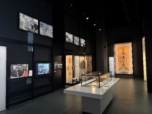 「香港故事」策展人之選的主題三「共赴國難」。網上圖片