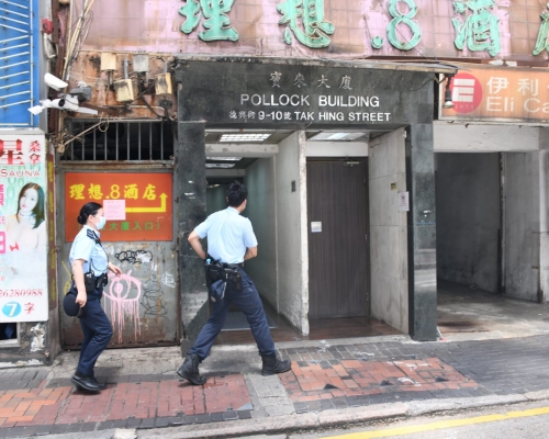 警方到場調查。
