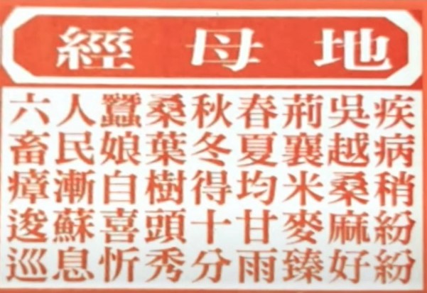 《地母經》內容。