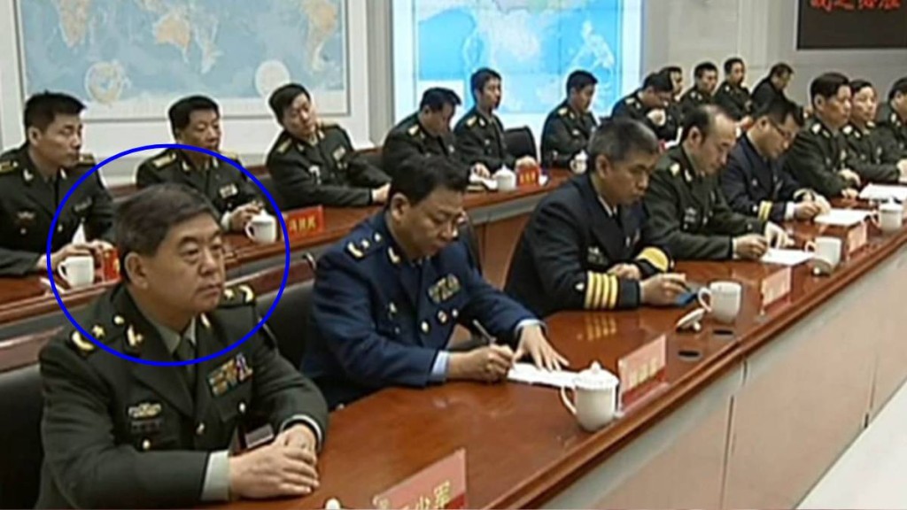 辭世3個月後,官方正式公布原中央警衛局局長王少軍(藍圈)死訊。