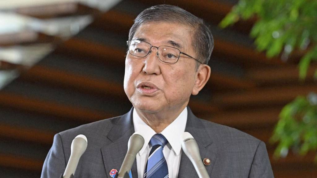 日本首相石破茂在東京對媒體發表談話,此前俄羅斯堪察加半島發生強震並引發海嘯警報,日本隨即發布撤離警報。 路透社