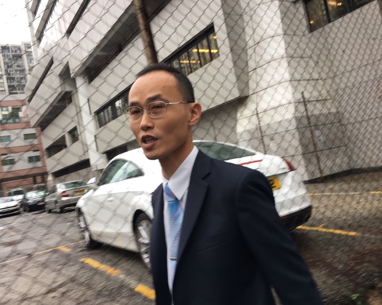 作供警長余正賢。蕭佩斐攝
