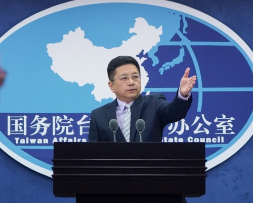 馬曉光批評安倍晉三在歷史、涉台問題上「不斷滑向危險方向」。新華社資料圖片