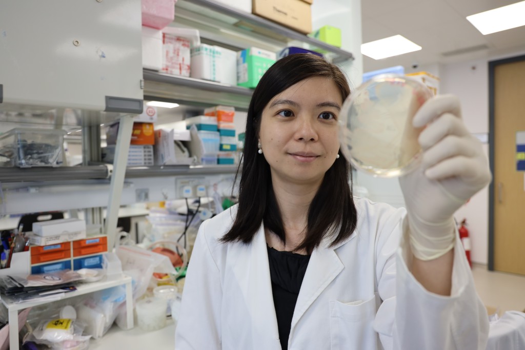 香港生物科技公司WomenX Biotech創辦人兼行政總裁蔡佩樺。資料圖片