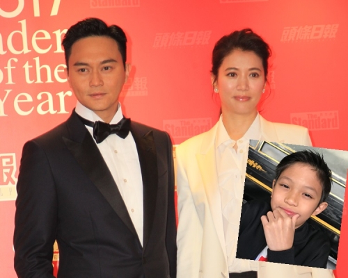 靚靚對住囝囝好溫柔，被老公Chilam笑平時對自己就好惡。