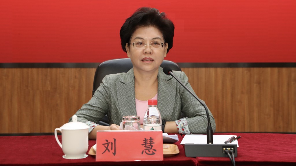 前寧夏回族自治區政府主席劉慧。