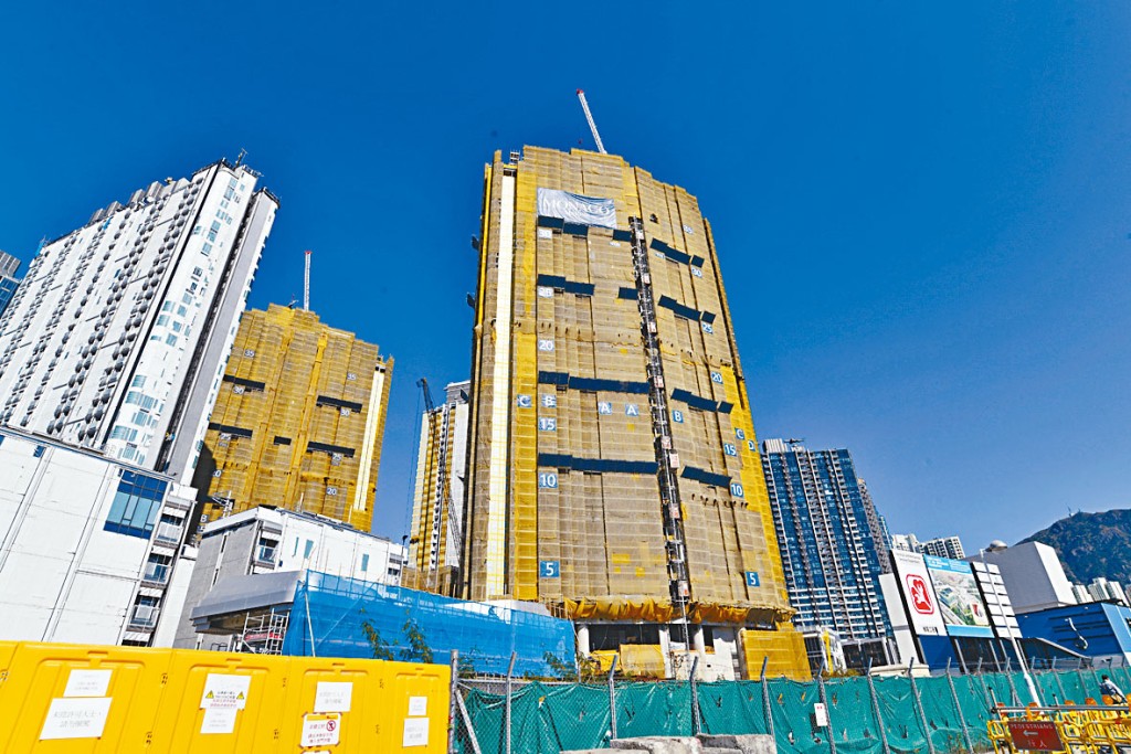 會德豐地產啟德MONACO MARINE昨日售出5個低座及1個高座單位，套現近1億。