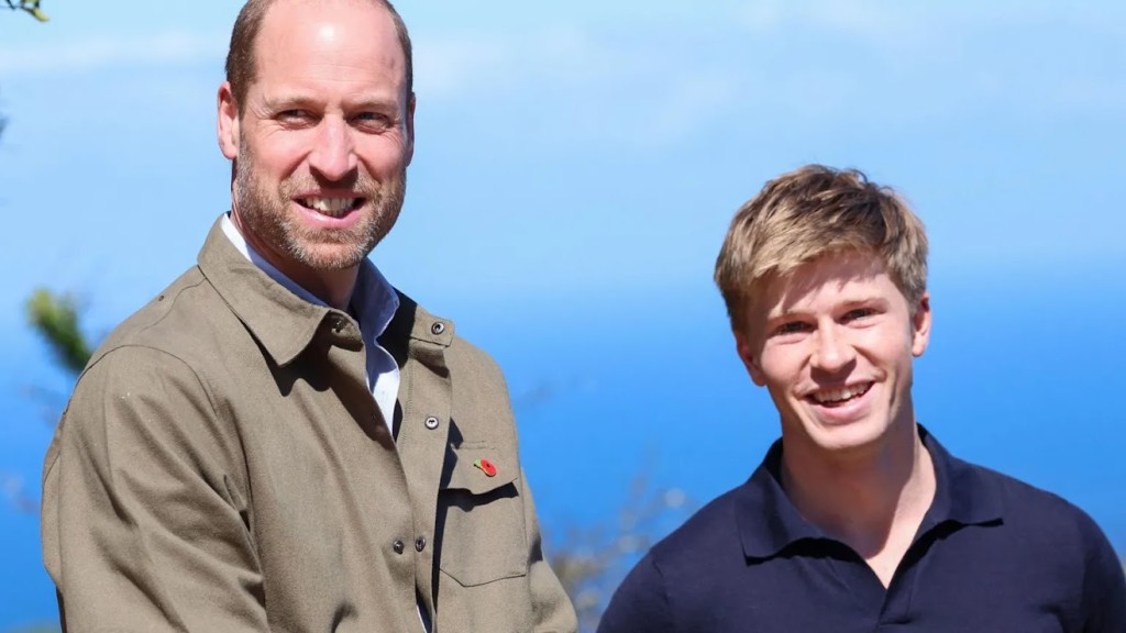 保育專家Robert Irwin(右)則是「為地球奮鬥獎」的形象大使。 保育專家Robert Irwin(右)則是「為地球奮鬥獎」的形象大使。