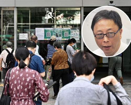 港大感染及傳染病中心總監何栢良(小圖)估計,未來所有室內場所都要使用「安心出行」應用程式,包括商場及超級市場等。