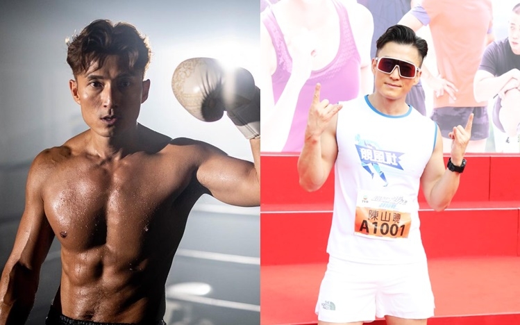 身形變得健碩的山聰，直言為挑戰自己而操大隻。