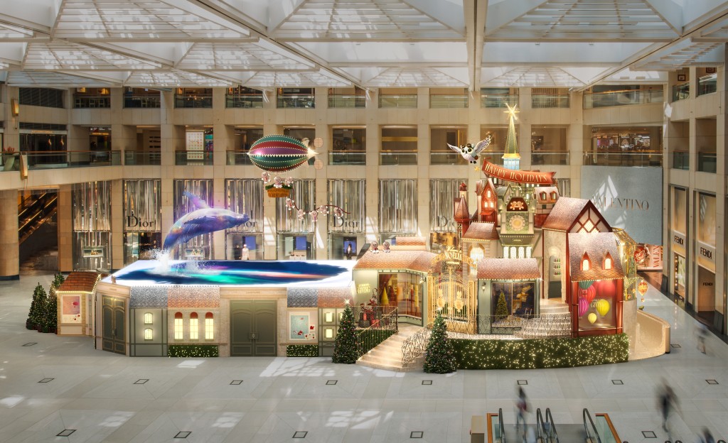 置地中庭。旅發局提供 置地中庭。旅發局提供