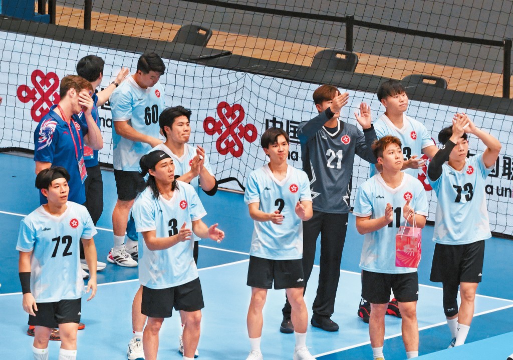 香港男子手球队要将掌声化为奖牌。