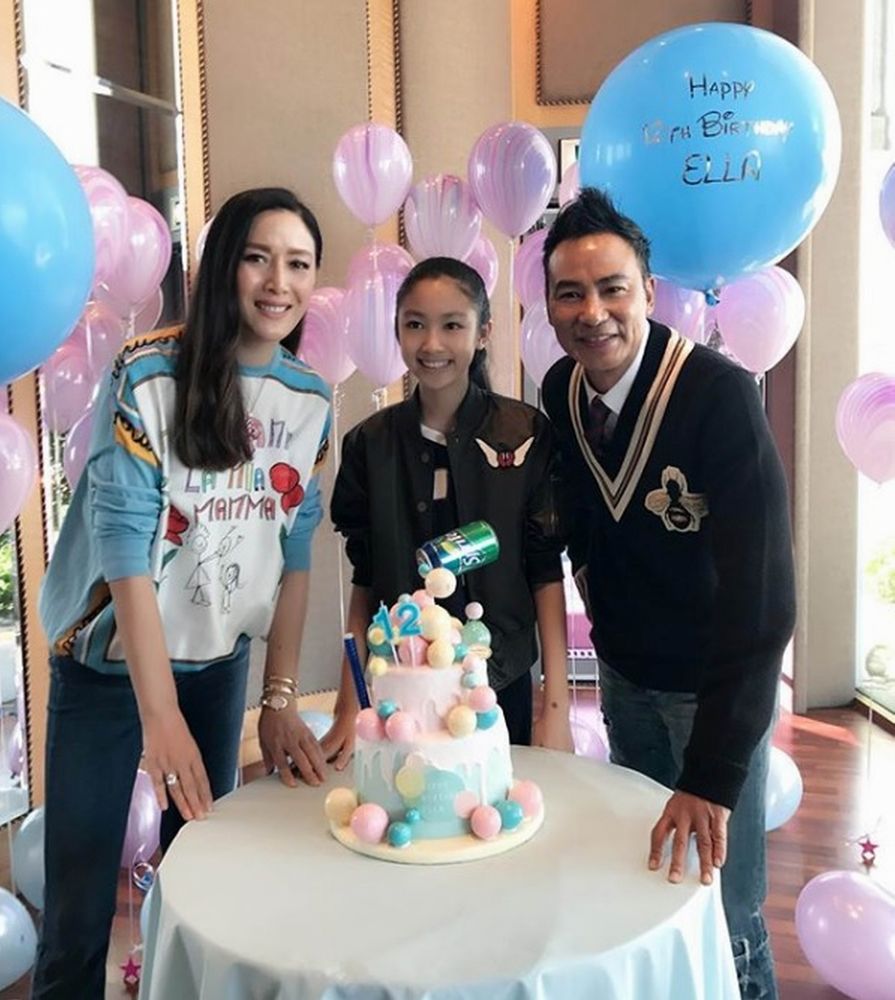 任達華與太太琦琦同是穩陣的人，認為買樓對家人有保障。