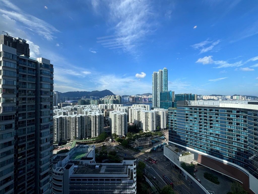 单位位于极高层，俯瞰区内市景，眺望启德跑道区海景。