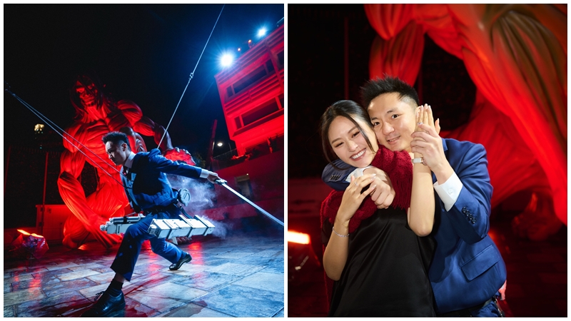 鍾培生莊雅婷爆婚訊丨親織紅頸巾冧掂莊雅婷 《進擊的巨人》式求婚成熱話 網民反應兩極：有錢真係大X晒