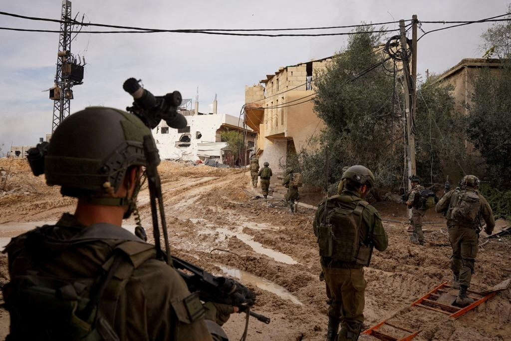 以军在加沙的战斗行动持续。路透社