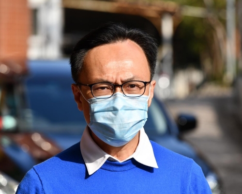 聶德權表示已有過千私家醫生參與接種科興疫苗計劃。