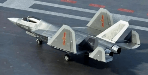 網友製作圖殲-35折翼版的樣子。