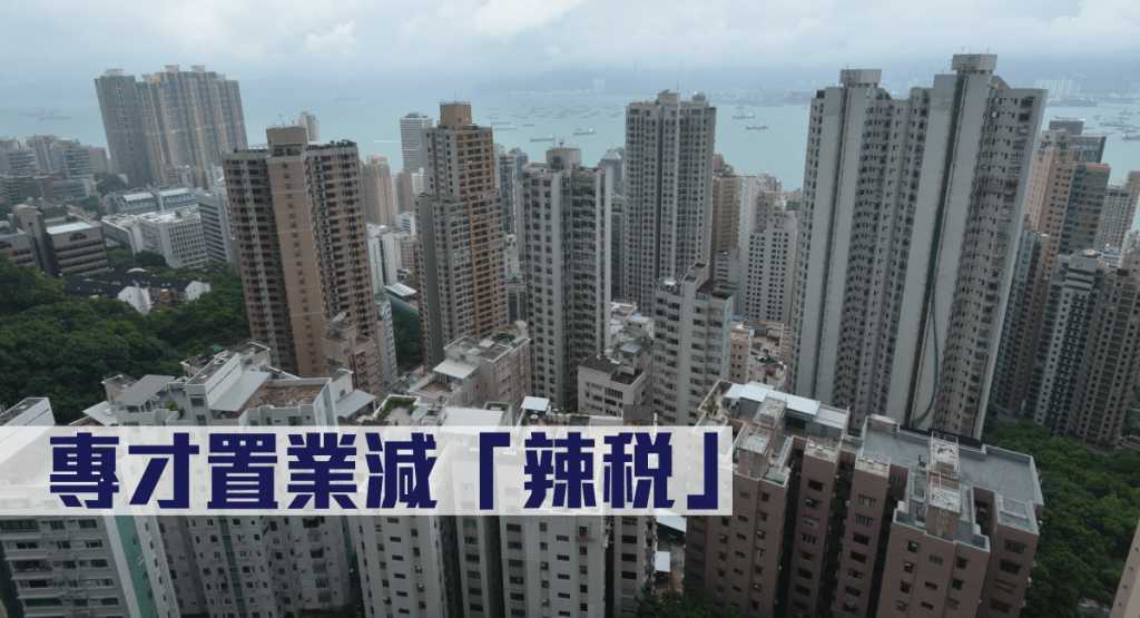 專才置業減「辣稅」。