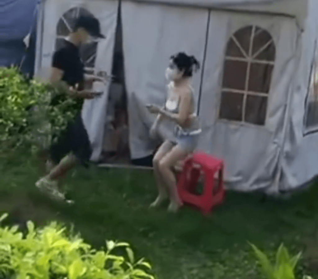 網傳浙江一露營地涉賣淫嫖娼行為。