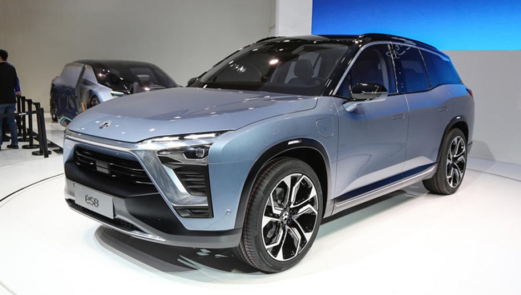 蔚來ES8電動車。網上圖片