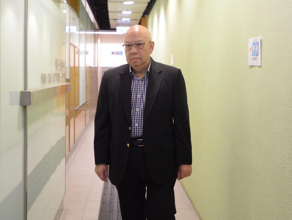 上訴委員會主席彭鍵基。