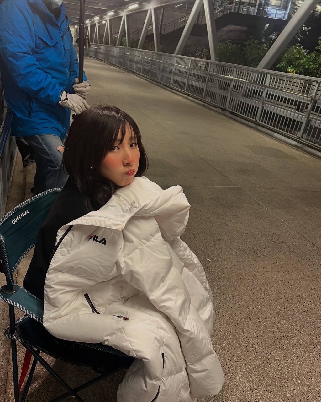 譚嘉儀全程親身上陣,勇氣可嘉。 譚嘉儀全程親身上陣,勇氣可嘉。