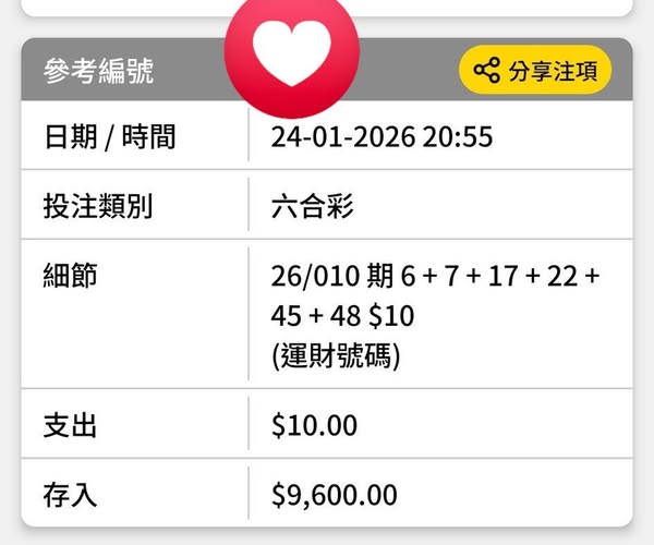 facebook截圖（資料來源：Dennis Chan＠facebook齊齊研究六合彩！）和六合彩官網截圖