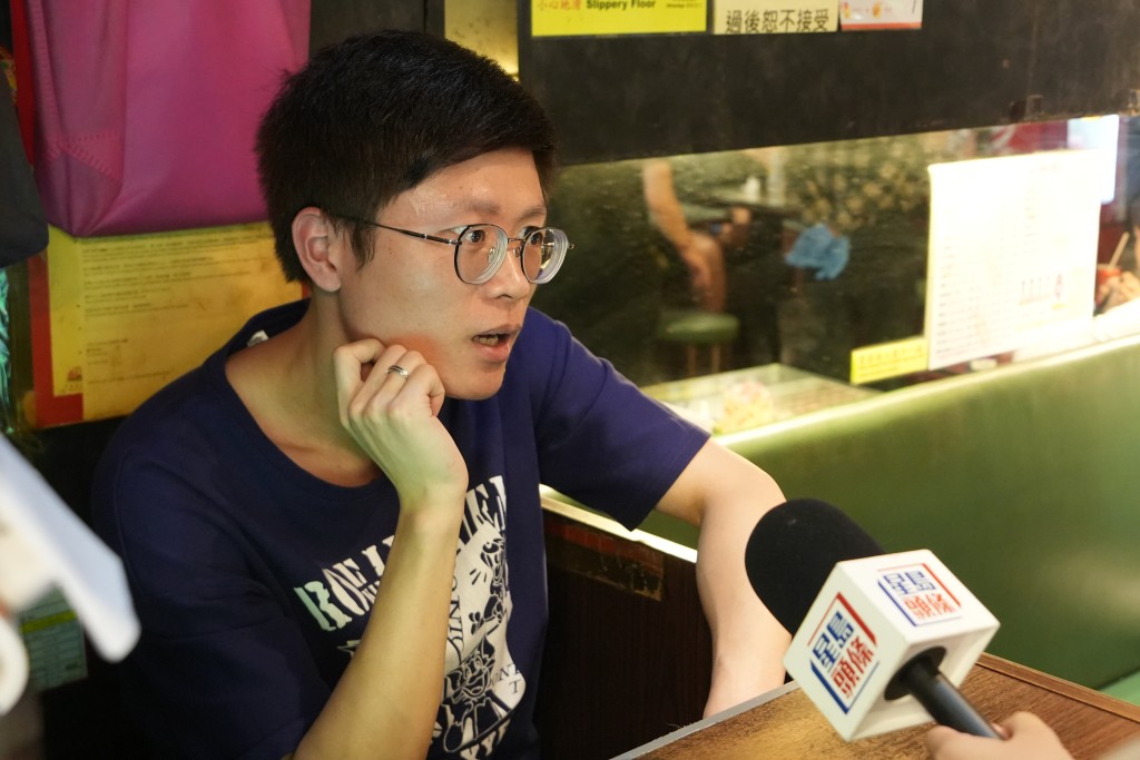 乐道一餐厅负责人赵先生料复活节假生意损失约2万元。刘骏轩摄