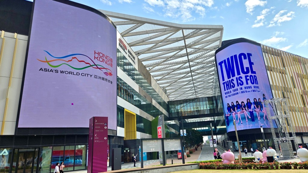 韩国超人气组合TWICE首将于 12月6至7日启德主场馆开个唱。启德体育园提供图片