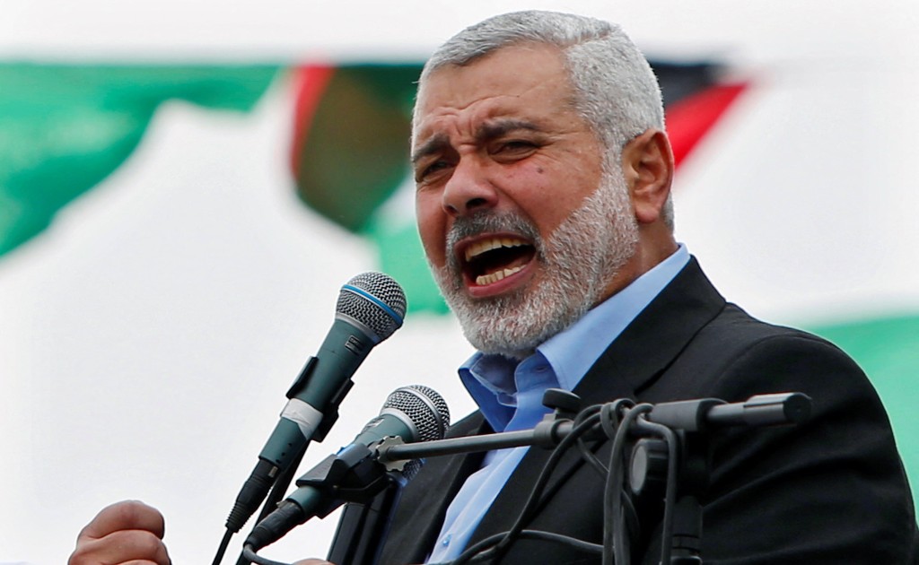 哈马斯政治局主席哈尼亚在德黑兰遭暗杀身亡。路透社