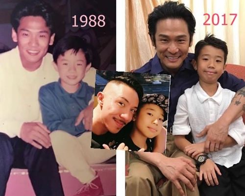1988年係杜德偉攬張繼聰;2017年係杜德偉攬10歲張瞻。