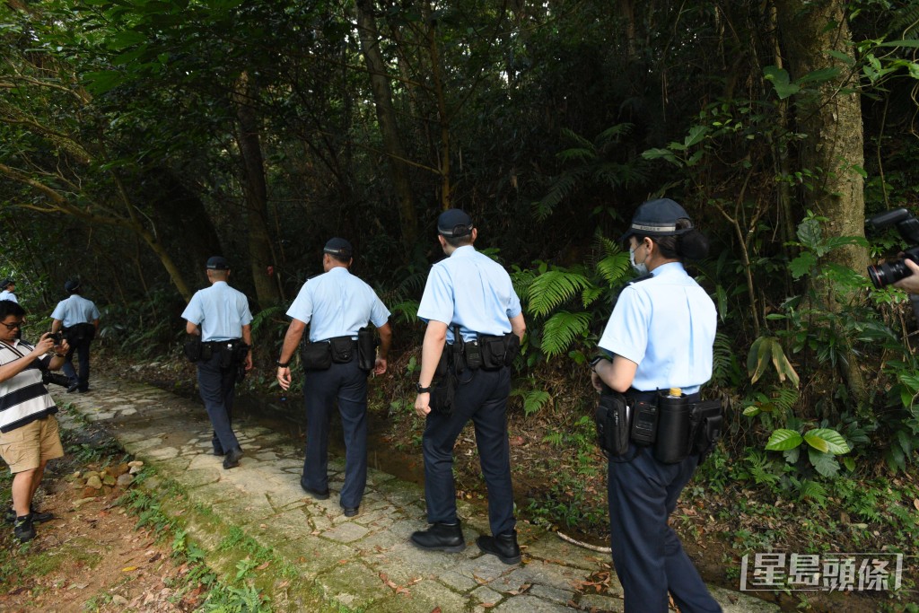 将军澳警区特遣队等多部门联合行动打击窃案。尹敬堂摄