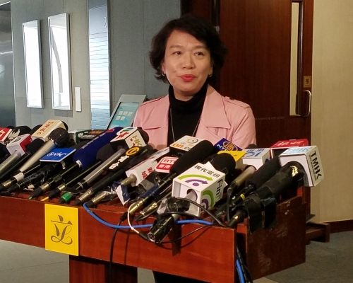 梁美芬。資料圖片