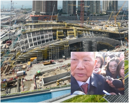 王夢恕（小圖）直指香港是中國的一個省，「沒有什麼好說，誰不聽就滾出去」。楊浚源攝