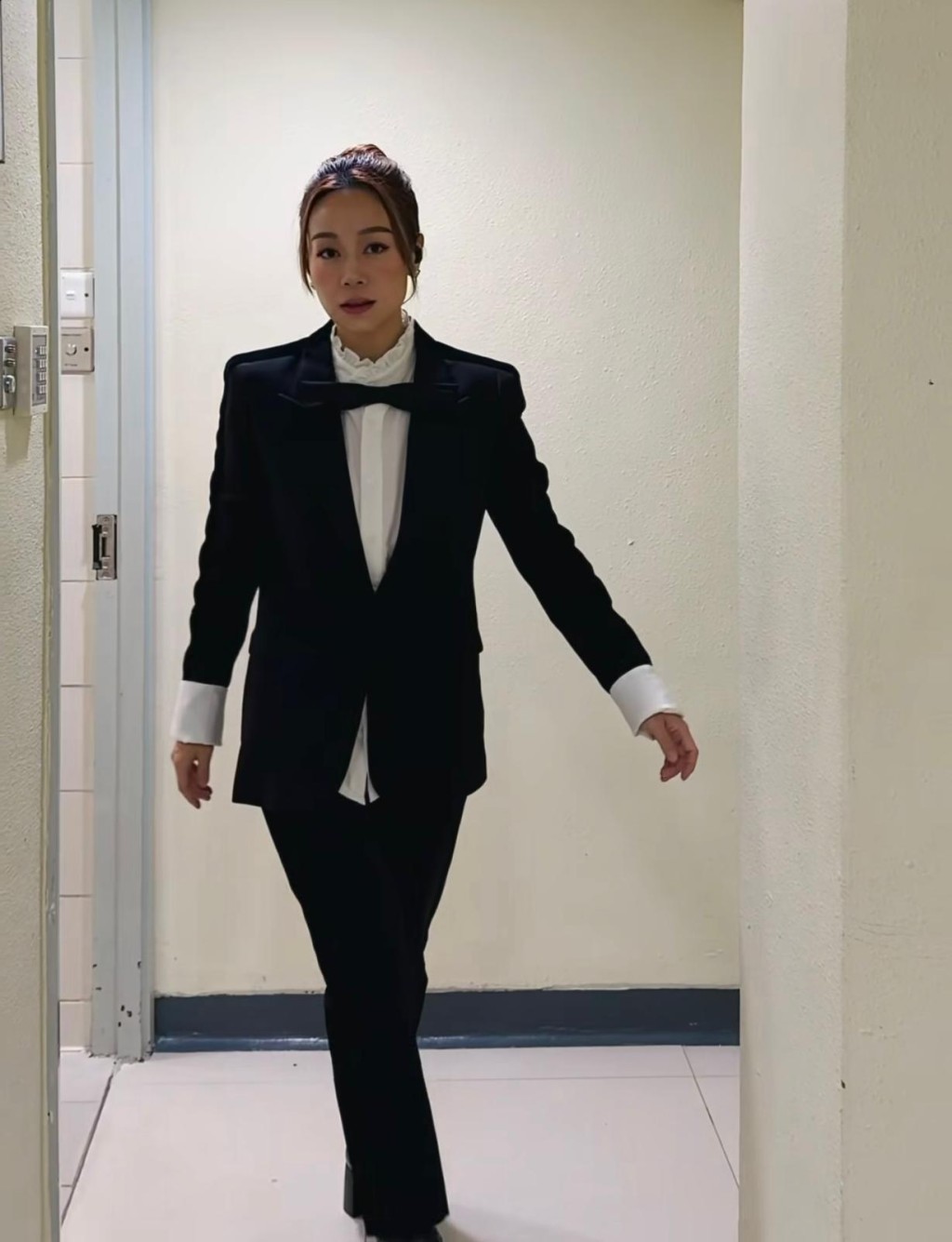 她更感激前來支持以及在後台陪伴她打發時間的人。