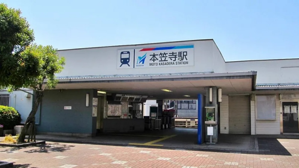 名古屋本笠寺車站。網圖