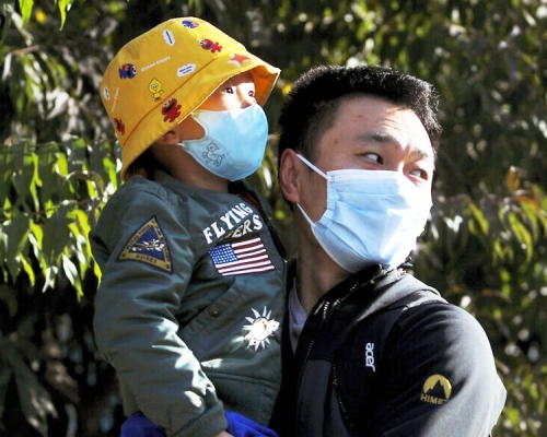 內地新增14宗新冠狀病毒確診個案,全部是境外輸入。AP圖片