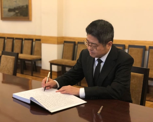 外交部副部長樂玉成。