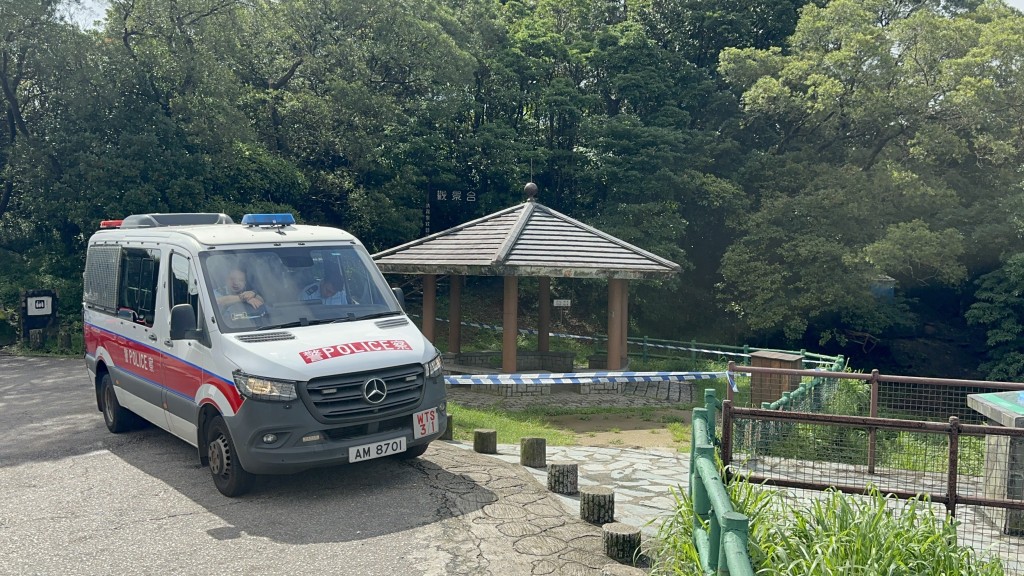 警方封鎖現場。
