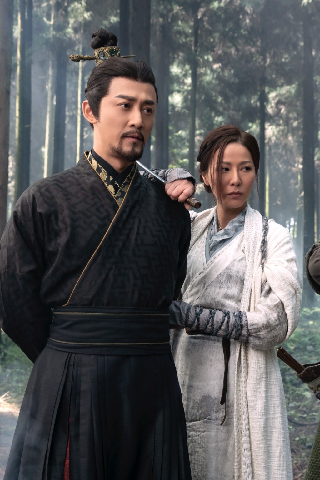 秦王趙盤（林峯飾）與善柔（滕麗名飾）