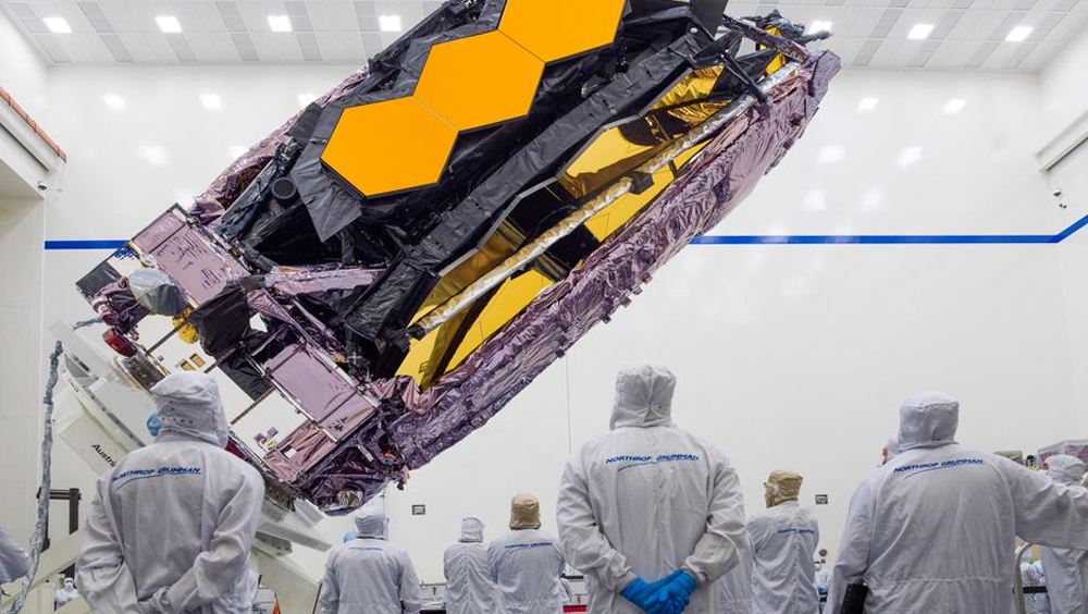 NASA將發布韋伯太空望遠鏡拍攝的第一張全彩色照片。路透社圖片