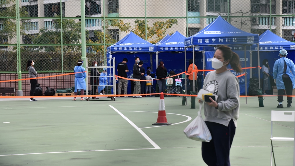青衣青俊苑俊豪閣發現45宗初步陽性個案。