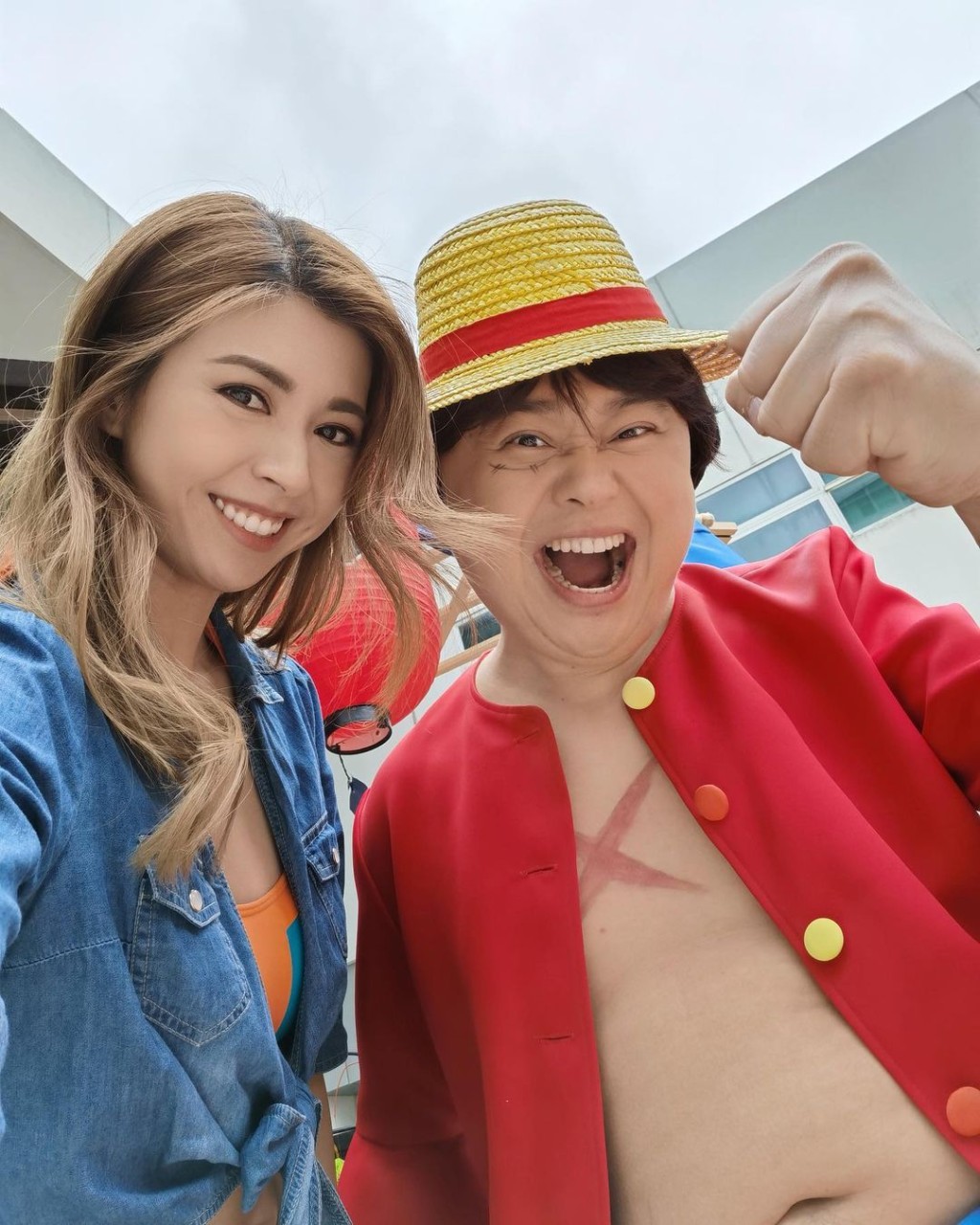 Bob扮過《One Piece 海賊王》路飛。