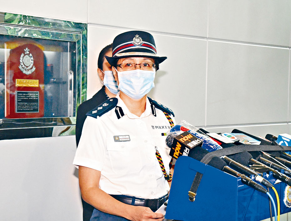 黃少卿總警司稱，警方願意出席區議會溝通。