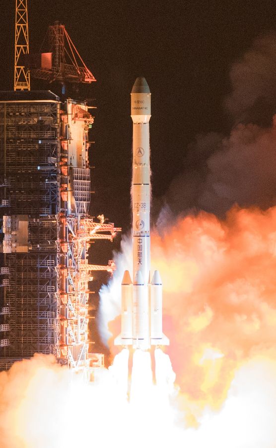 西昌衛星發射中心凌晨將「中星6C」衛星發射升空。新華社