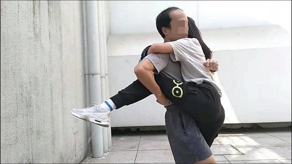一名男子涉嫌非禮女學員。鄧穎芝FB圖片