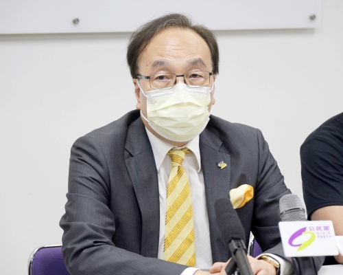 梁家傑指，留任決定不存在輸打贏要。資料圖片