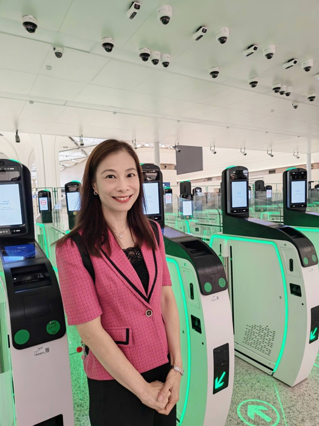 皇崗港方口岸區使用創新科技,令市民有高效舒適過關體驗。陳曼琪fb 皇崗港方口岸區使用創新科技,令市民有高效舒適過關體驗。陳曼琪fb