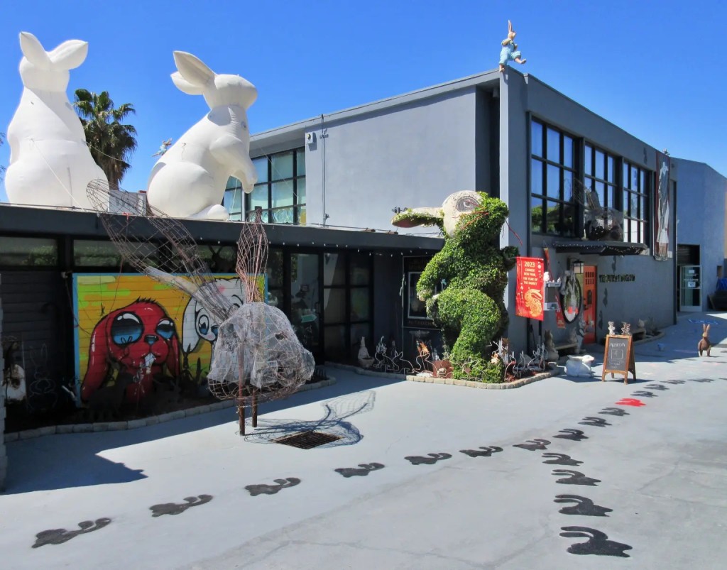 兔子博物馆是馆主夫妇誓言要从头再来。 Bunny Museum